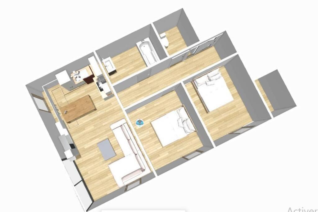 장티이 Cozy & Quiet Getaway Just 300M From Paris With Free Private Parking 아파트 외부 사진